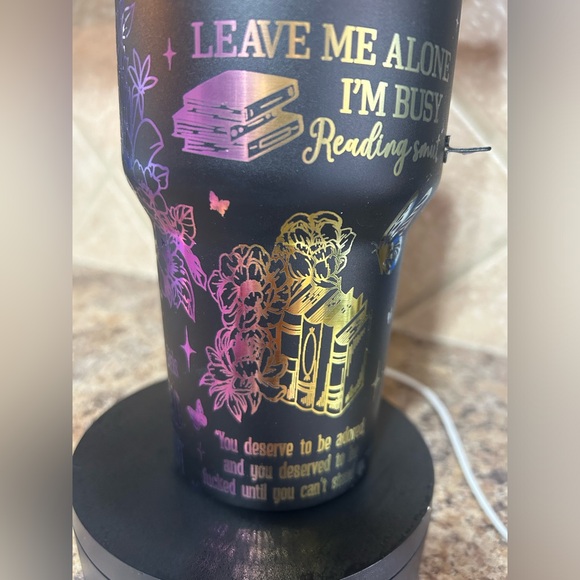 SMUT themed laser engraved tumbler 40oz - Picture 5 of 11